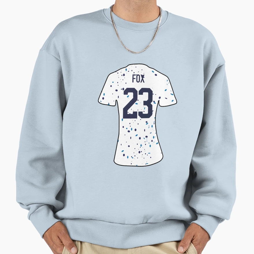 Emily Fox Jersey Sweatshirt - Casual Everyday Wear Unisex - T-Shirt, Sweatshirt, Hoodie
