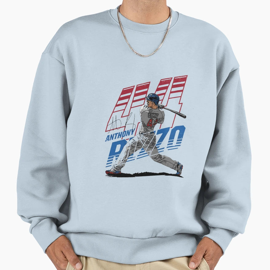 Anthony Rizzo Tech Sweatshirt - Fun Novelty Design for Adults - T-Shirt, Sweatshirt, Hoodie