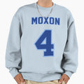 Moxon 4 Jersey Number Sweatshirt - Custom Art Print for Adults - T-Shirt, Sweatshirt, Hoodie