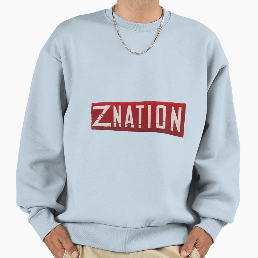 Z Nation Anytime Sweatshirt - Trendy Graphic Unisex - T-Shirt, Sweatshirt, Hoodie