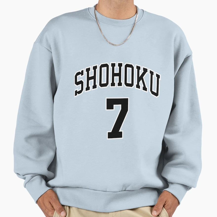 Shohoku 7 7 Sweatshirt - Novelty Apparel Unisex - T-Shirt, Sweatshirt, Hoodie
