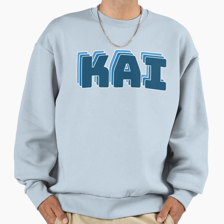 Kai Name Kai Sweatshirt - Aesthetic Graphic Men Women - T-Shirt, Sweatshirt, Hoodie