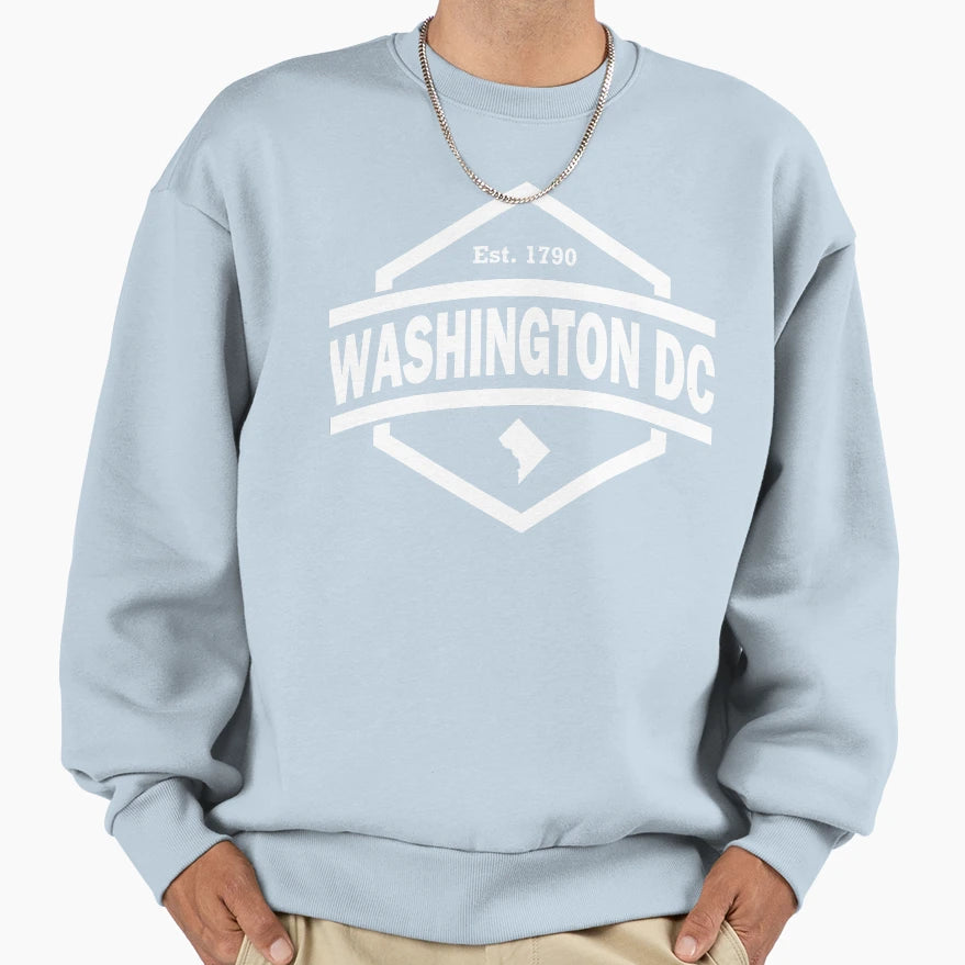 Represent Washington D C Sweatshirt - Aesthetic Graphic Unisex - T-Shirt, Sweatshirt, Hoodie