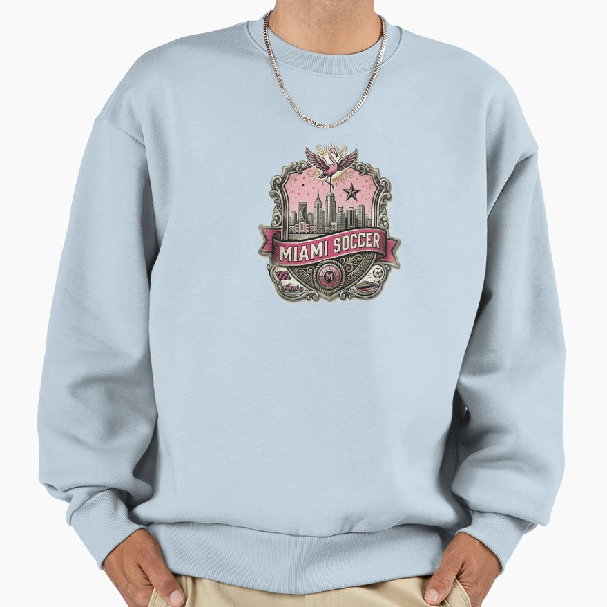 Inter Miami Sweatshirt - Trendy Graphic Men Women - T-Shirt, Sweatshirt, Hoodie