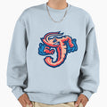 Jacksonville Jumbo Shrimp Logo Sweatshirt - Novelty Apparel Unisex - T-Shirt, Sweatshirt, Hoodie