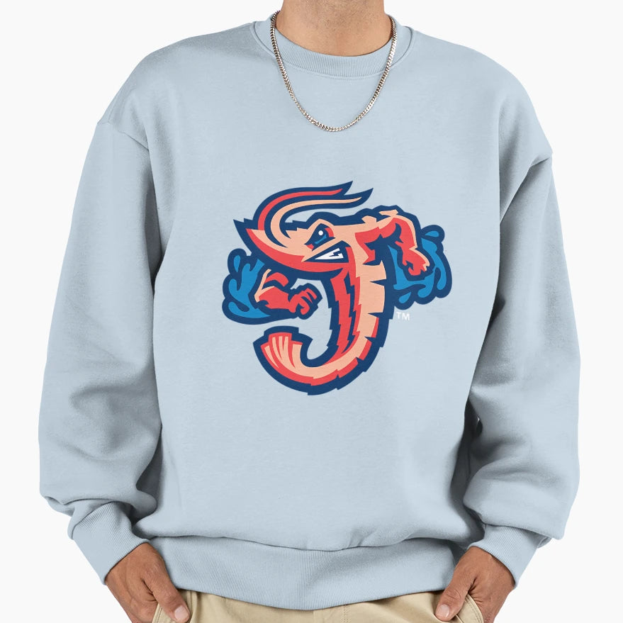 Jacksonville Jumbo Shrimp Logo Sweatshirt - Novelty Apparel Unisex - T-Shirt, Sweatshirt, Hoodie