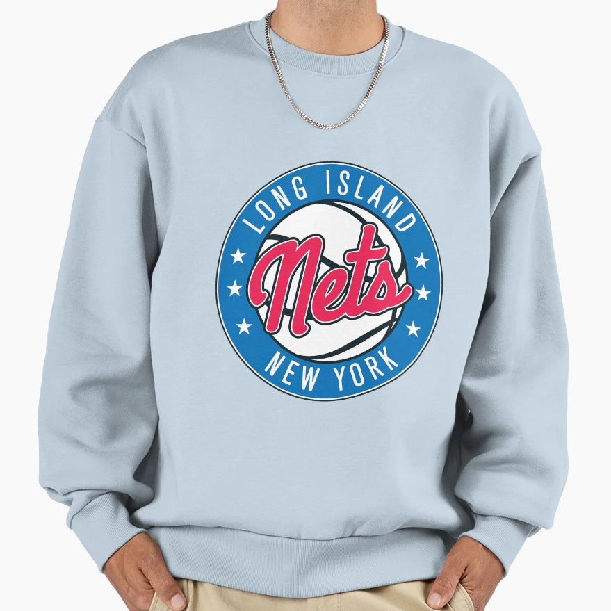Long Island Nets Sweatshirt - Minimalist Print for Adults - T-Shirt, Sweatshirt, Hoodie