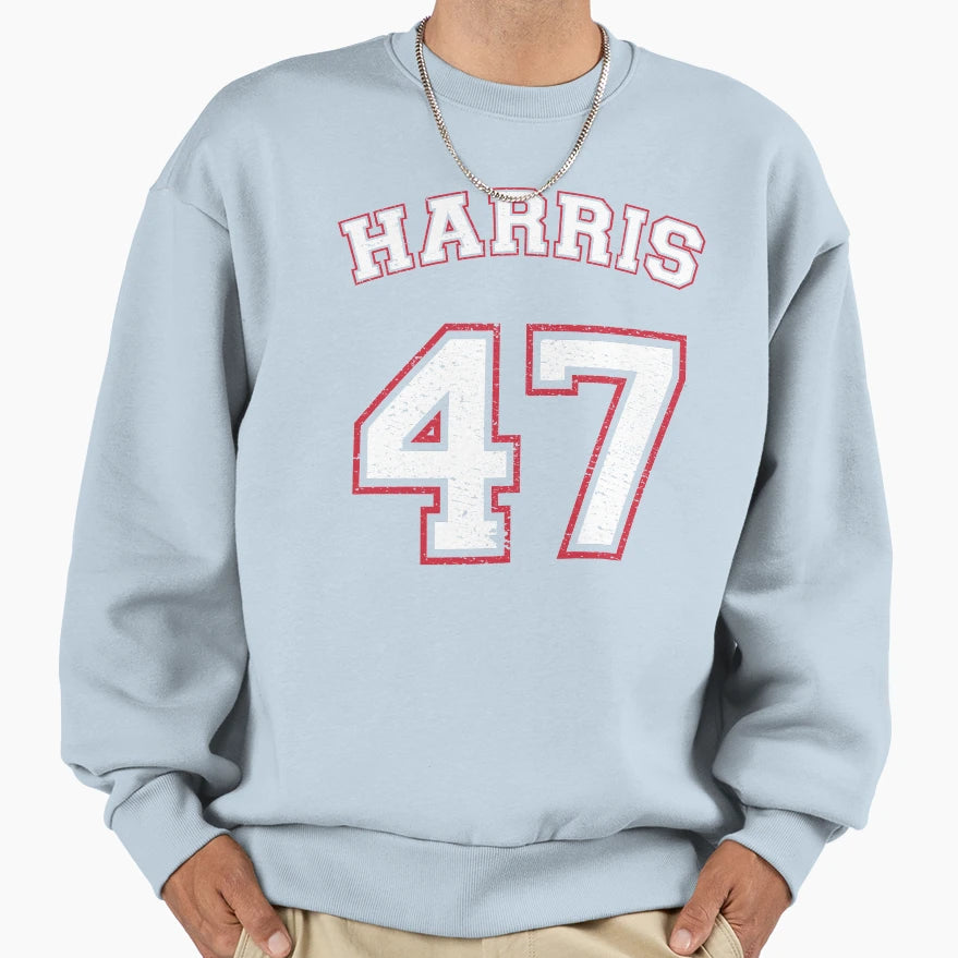 Kamala Harris 47 47Th President Sweatshirt - Casual Everyday Wear Men Women - T-Shirt, Sweatshirt, Hoodie