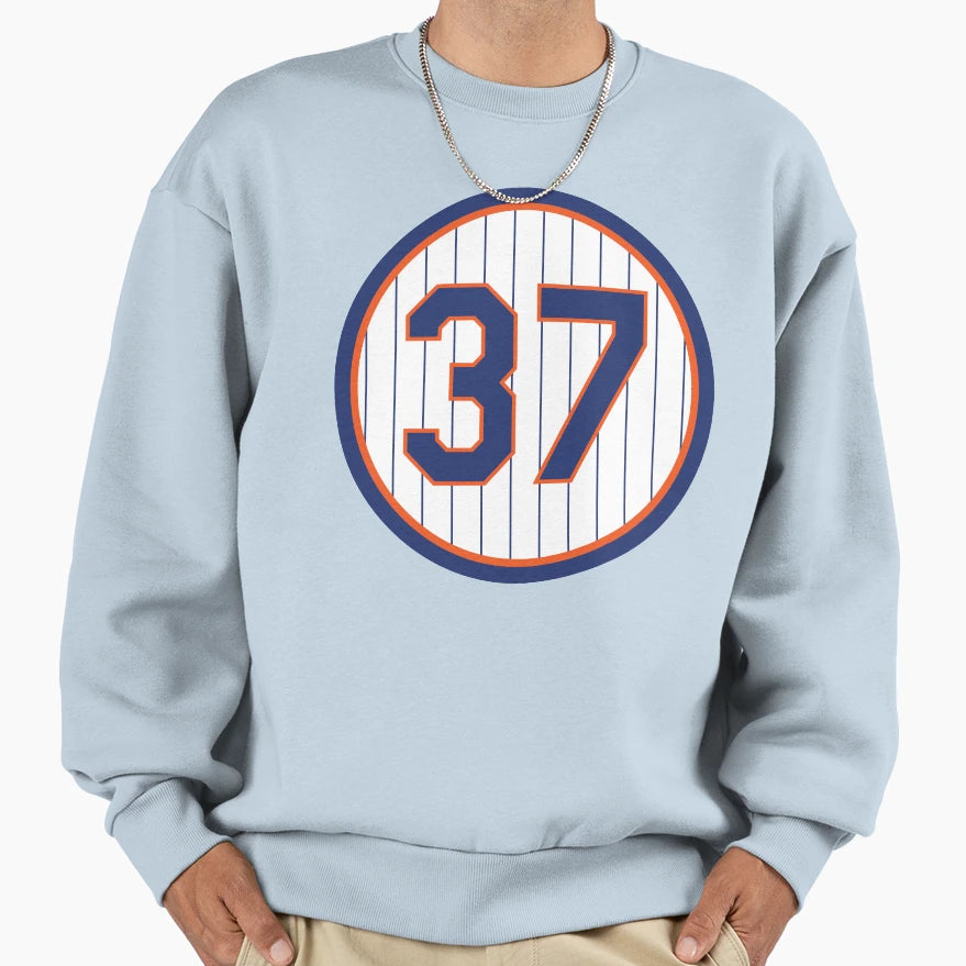 Casey Stengel 37 Jersey Number Sweatshirt - Unique Graphic Men Women - T-Shirt, Sweatshirt, Hoodie