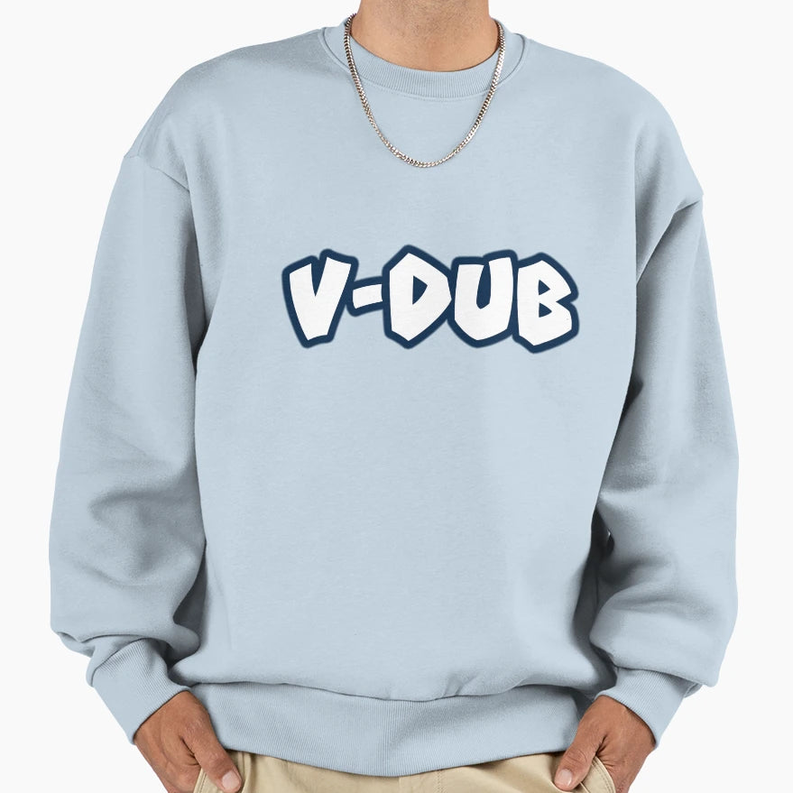 V Dub Sweatshirt - Minimalist Print Men Women - T-Shirt, Sweatshirt, Hoodie
