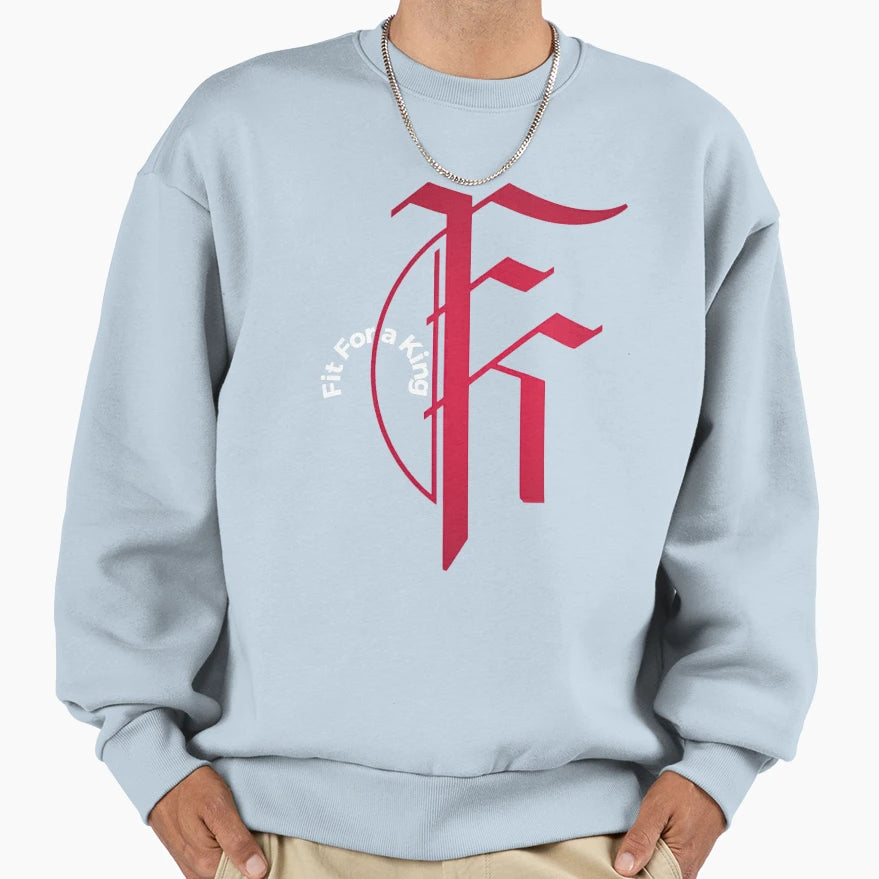 Fit King Sweatshirt - Graphic Print Men Women - T-Shirt, Sweatshirt, Hoodie