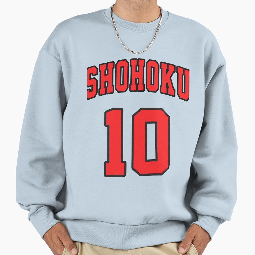 Slam Dunk Hanamichi Sakuragi Jersey Sweatshirt - Unique Graphic Men Women - T-Shirt, Sweatshirt, Hoodie