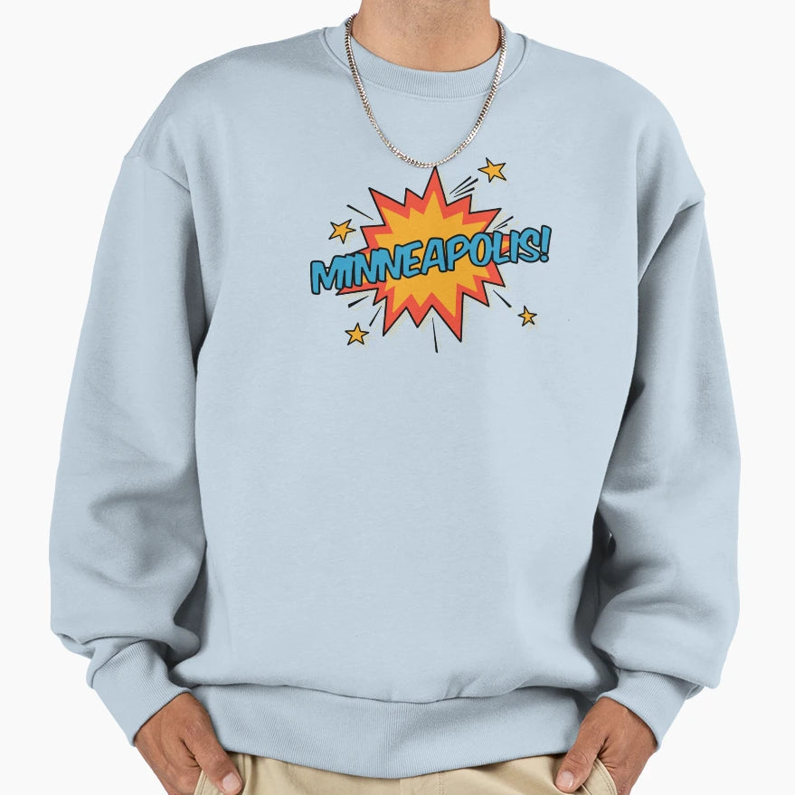 Minneapolis Sweatshirt - Unique Graphic Unisex - T-Shirt, Sweatshirt, Hoodie