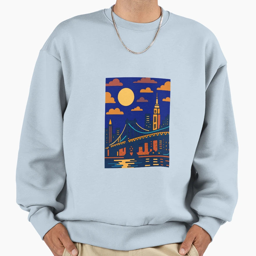 Moonbrige Sweatshirt - Casual Everyday Wear Men Women - T-Shirt, Sweatshirt, Hoodie
