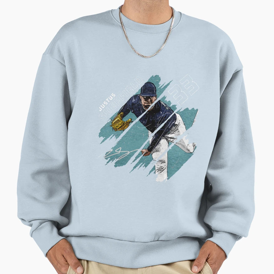 Justus Sheffield Stripes Sweatshirt - Novelty Apparel Unisex - T-Shirt, Sweatshirt, Hoodie