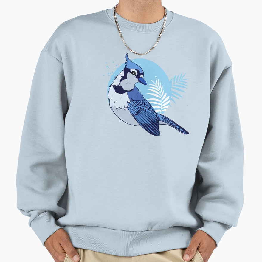 Blue Jay Sweatshirt - Graphic Print Unisex - T-Shirt, Sweatshirt, Hoodie