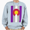 Colorado Graysexuality Pride Flag Sweatshirt - Streetwear Style for Adults - T-Shirt, Sweatshirt, Hoodie