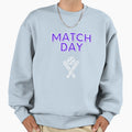Baseball Match Day Sweatshirt - Trendy Graphic for Adults - T-Shirt, Sweatshirt, Hoodie