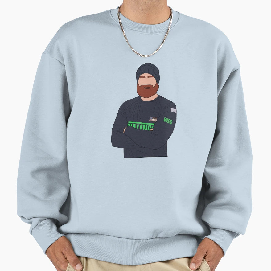 Wes Bergmann Sweatshirt - Trendy Graphic Unisex - T-Shirt, Sweatshirt, Hoodie