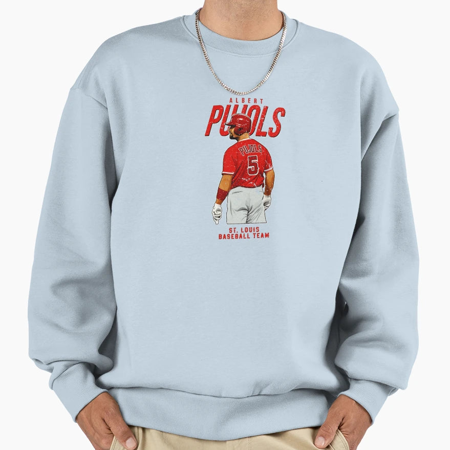 Albert Pujols 5 St Louis Sweatshirt - Aesthetic Graphic Men Women - T-Shirt, Sweatshirt, Hoodie