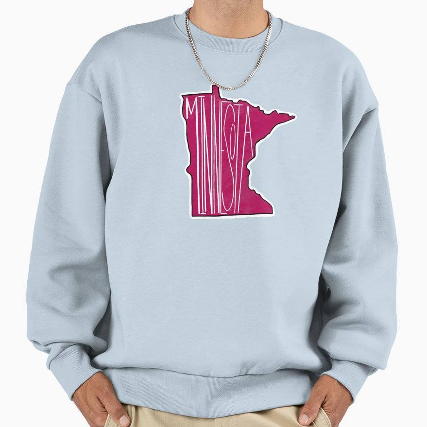 Minnesota State Sweatshirt - Trendy Graphic Unisex - T-Shirt, Sweatshirt, Hoodie