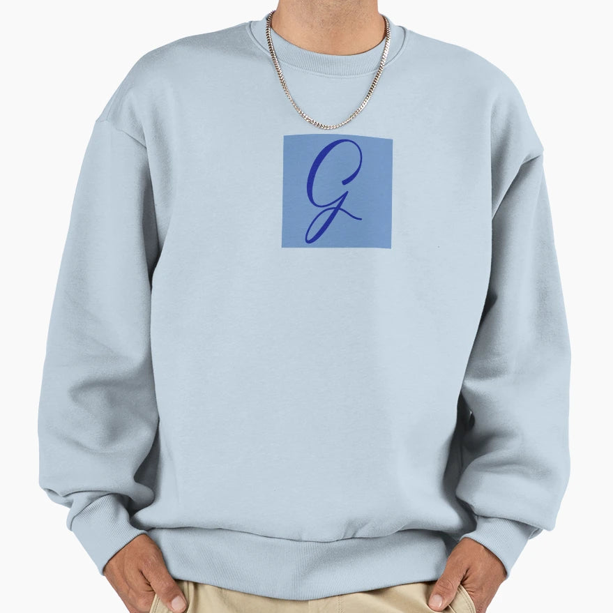 G Letter Sweatshirt - Aesthetic Graphic Unisex - T-Shirt, Sweatshirt, Hoodie