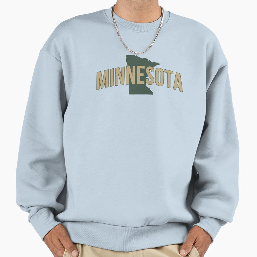 Minnesota State Sweatshirt - Unique Graphic Men Women - T-Shirt, Sweatshirt, Hoodie