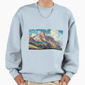 Colorado Mountainscape Animated Sweatshirt - Trendy Graphic for Adults - T-Shirt, Sweatshirt, Hoodie