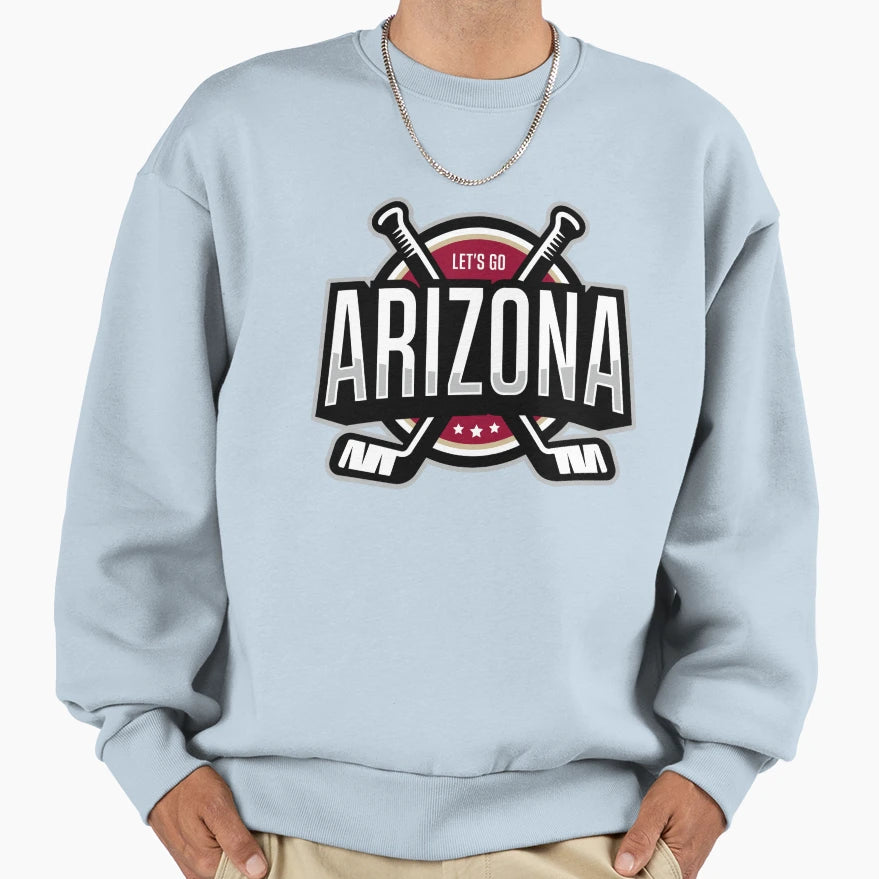 Arizona Emblem Sweatshirt - Custom Art Print for Adults - T-Shirt, Sweatshirt, Hoodie