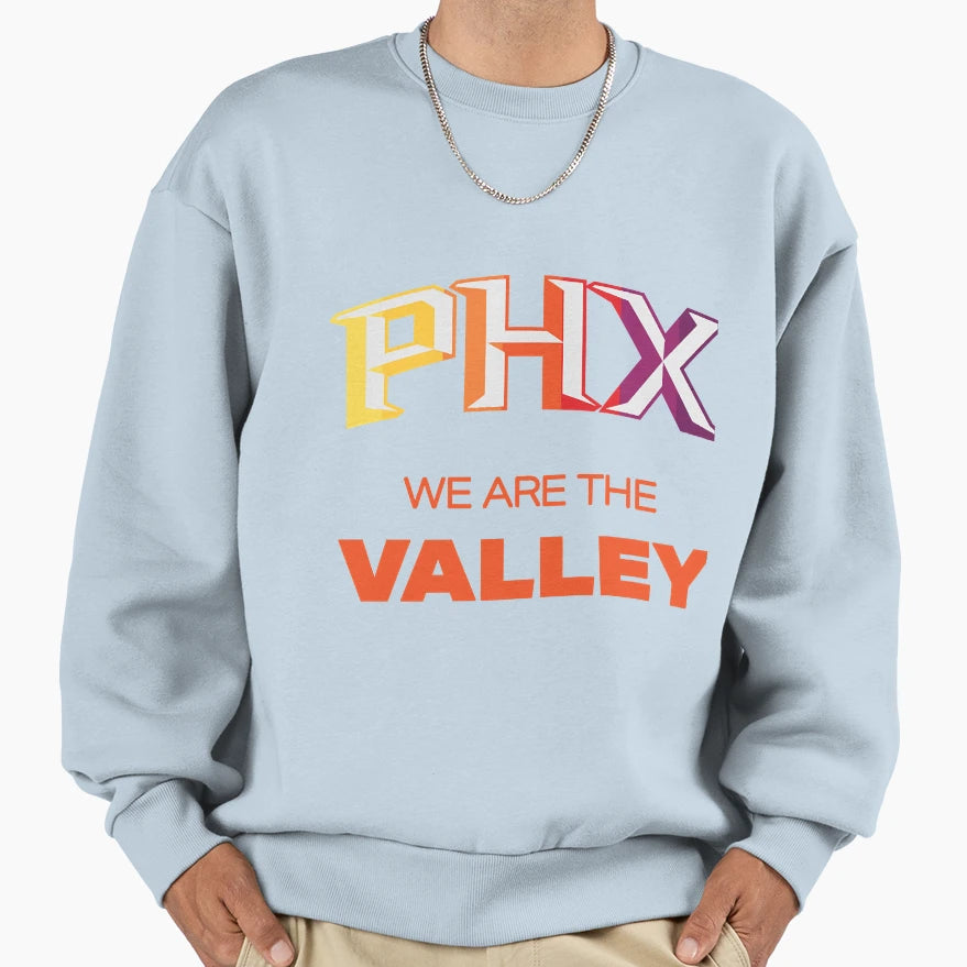 Phx Valley Sweatshirt - Custom Art Print for Adults - T-Shirt, Sweatshirt, Hoodie