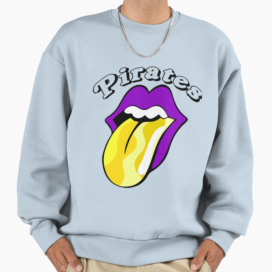 Pirates Rock And Roll Sweatshirt - Custom Art Print Unisex - T-Shirt, Sweatshirt, Hoodie