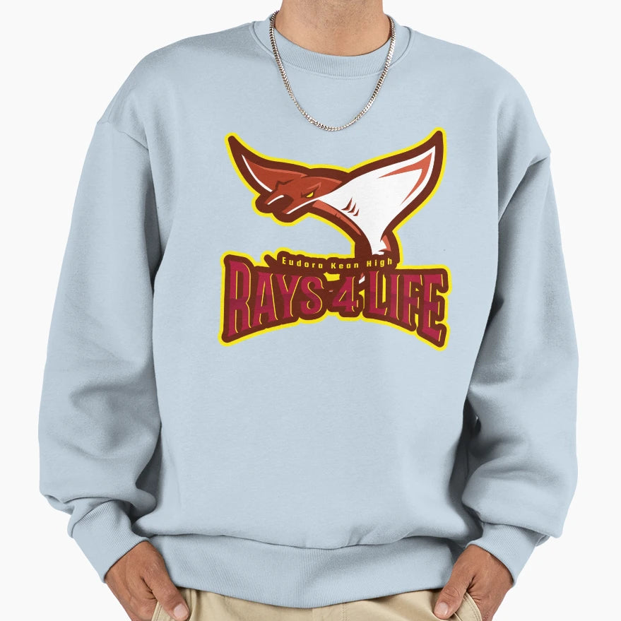 Eudora Kean Devil Rays Sweatshirt - Fun Novelty Design for Adults - T-Shirt, Sweatshirt, Hoodie