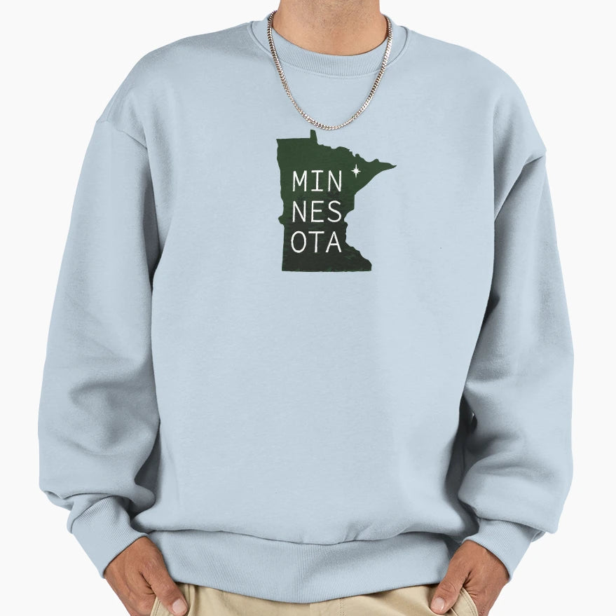 Minnesota Sweatshirt - Graphic Print Unisex - T-Shirt, Sweatshirt, Hoodie