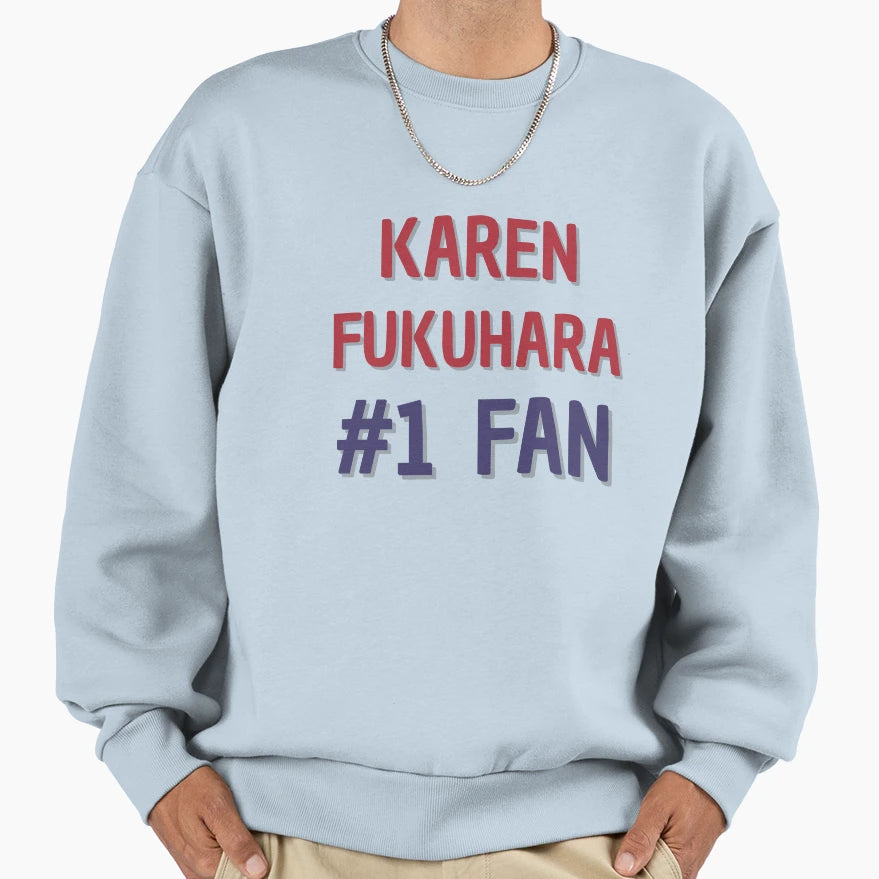 Karen Fukuhara 1 Fan Sweatshirt - Unique Graphic for Adults - T-Shirt, Sweatshirt, Hoodie