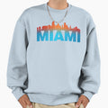 Miami City Skyline Landmark Sweatshirt - Novelty Apparel Unisex - T-Shirt, Sweatshirt, Hoodie
