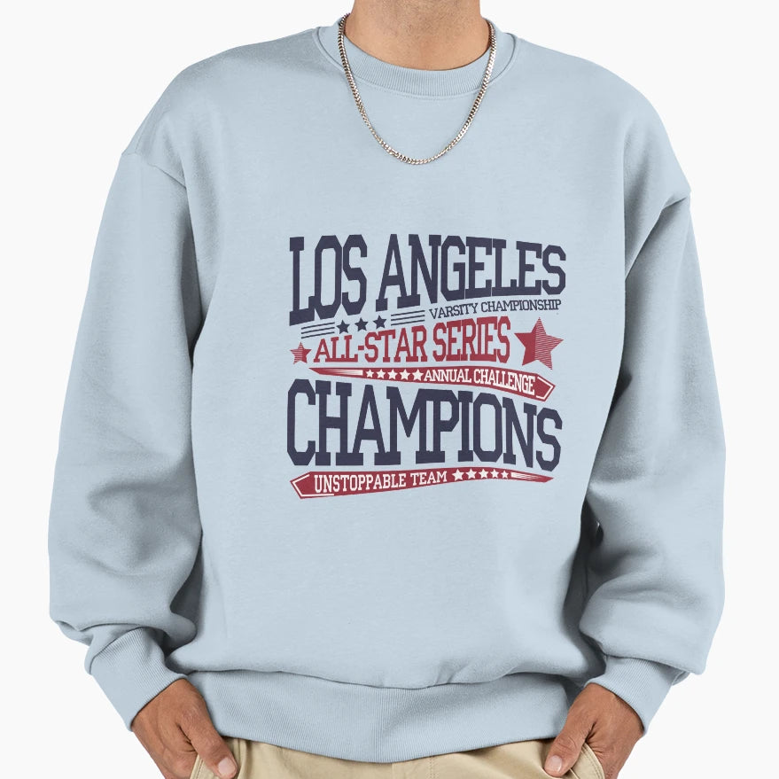 Los Angeles Varsity Championship Sweatshirt - Fun Novelty Design Unisex - T-Shirt, Sweatshirt, Hoodie