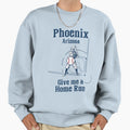 Phoenix Arizona Baseball Support Sweatshirt - Custom Art Print for Adults - T-Shirt, Sweatshirt, Hoodie