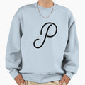 Cursive P Sweatshirt - Custom Art Print for Adults - T-Shirt, Sweatshirt, Hoodie