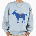 Ny Goat 7 White Sweatshirt - Novelty Apparel Unisex - T-Shirt, Sweatshirt, Hoodie