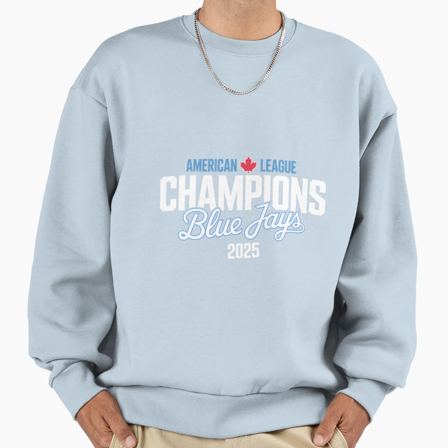 Blue Jays 2025 Al Champs Sweatshirt - Minimalist Print Unisex - T-Shirt, Sweatshirt, Hoodie