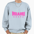 Miami Beach Florida Usa Palms Sweatshirt - Casual Everyday Wear Men Women - T-Shirt, Sweatshirt, Hoodie
