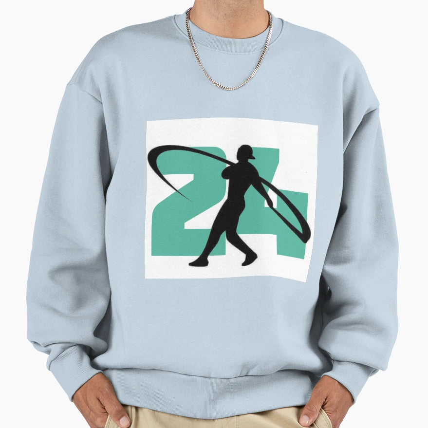 Swingman 24 Sweatshirt - Minimalist Print Men Women - T-Shirt, Sweatshirt, Hoodie