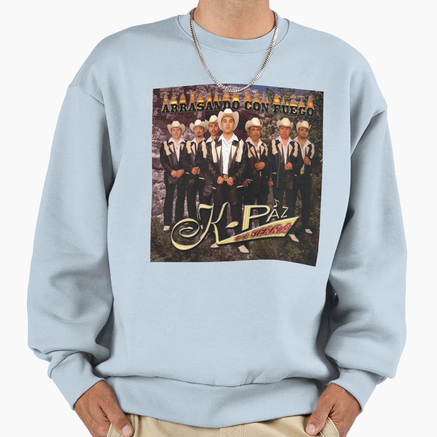 K Paz De La Sierra Arrasando Con Sweatshirt - Minimalist Print for Adults - T-Shirt, Sweatshirt, Hoodie