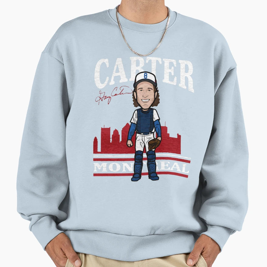 Gary Carter Sweatshirt - Casual Everyday Wear Unisex - T-Shirt, Sweatshirt, Hoodie