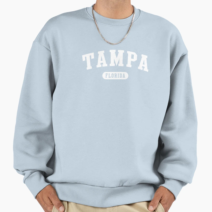 Tampa Florida Sweatshirt - Fun Novelty Design Men Women - T-Shirt, Sweatshirt, Hoodie