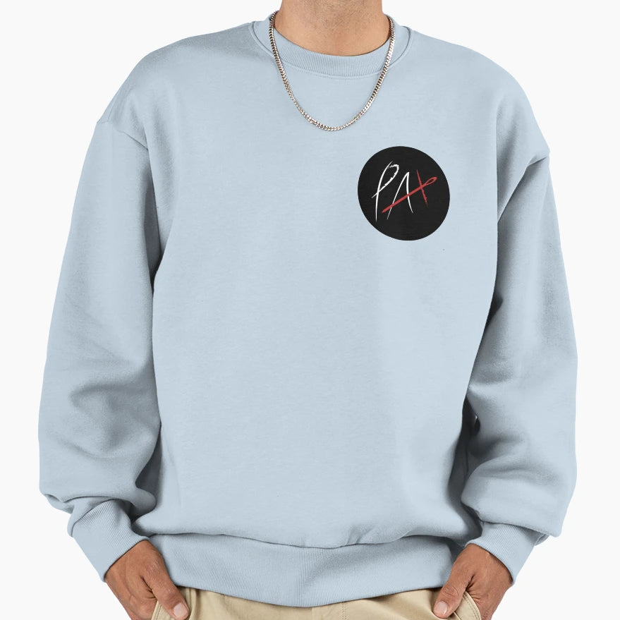 Inferno Pax Button Sweatshirt - Novelty Apparel Men Women - T-Shirt, Sweatshirt, Hoodie