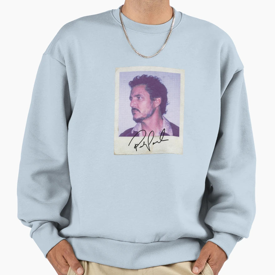 Pedro Pascal Sweatshirt - Custom Art Print Men Women - T-Shirt, Sweatshirt, Hoodie