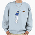 Baustista Bat Flip Sweatshirt - Trendy Graphic for Adults - T-Shirt, Sweatshirt, Hoodie