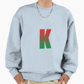 Gradient Initial K Sweatshirt - Aesthetic Graphic Unisex - T-Shirt, Sweatshirt, Hoodie