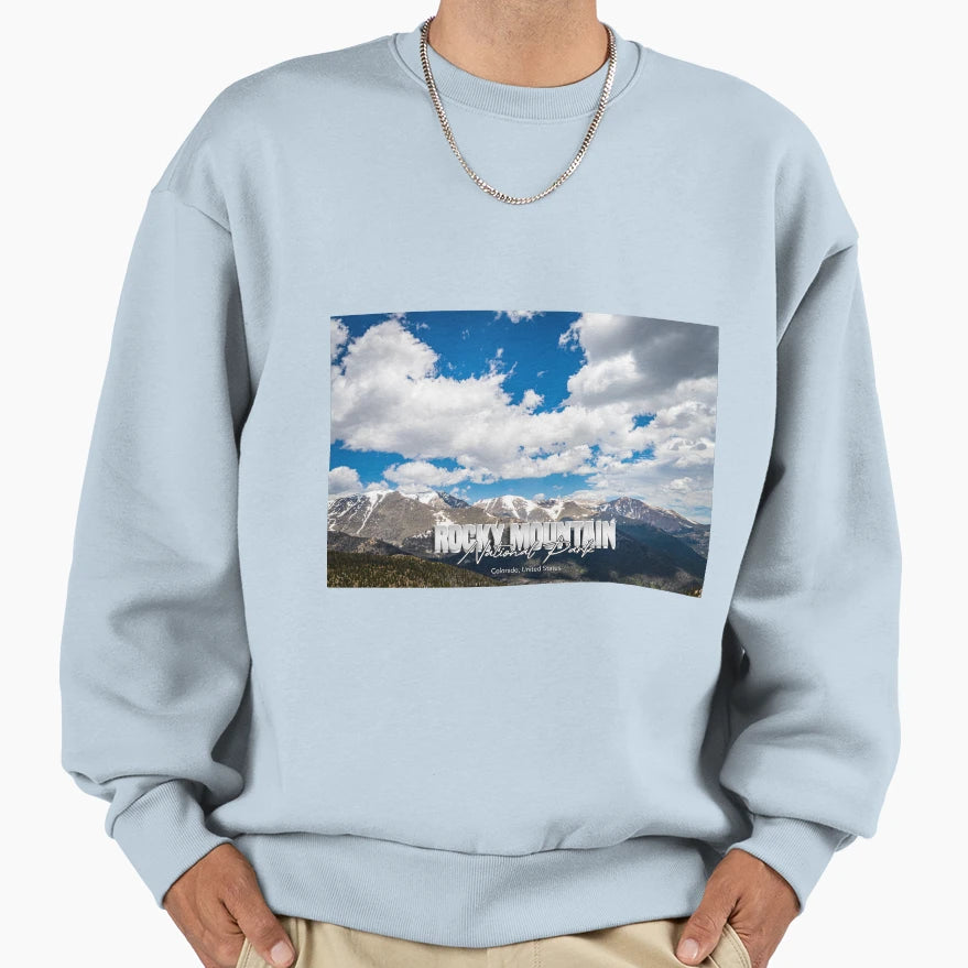 Rocky Mountain National Park Sweatshirt - Graphic Print for Adults - T-Shirt, Sweatshirt, Hoodie